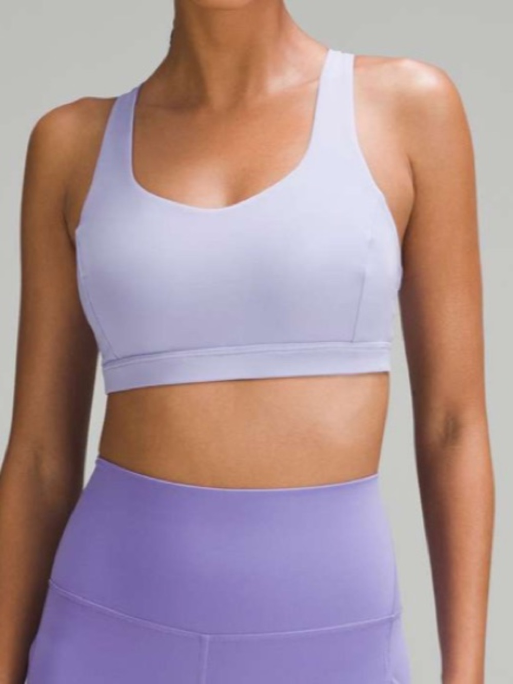 Lululemon Free to Be Serene Bra in Lilac Smoke